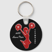 Benutzerdefiniertes Jahr, NAME und TEAM billige Sc Schlüsselanhänger (Rückseite)