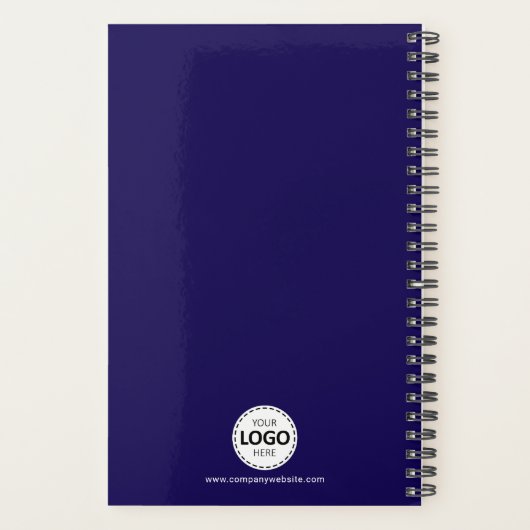 Benutzerdefiniertes Jahr, Text, Logo, Web-URL, Ern Planer (Rückseite)