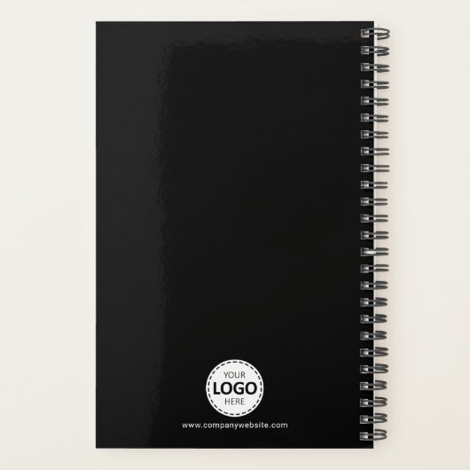 Benutzerdefiniertes Jahr, Text, Logo, Web-URL, Ern Planer (Rückseite)