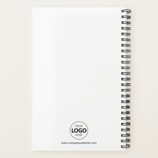 Benutzerdefiniertes Jahr, Text, Logo, Web-URL, Ern Planer (Rückseite)