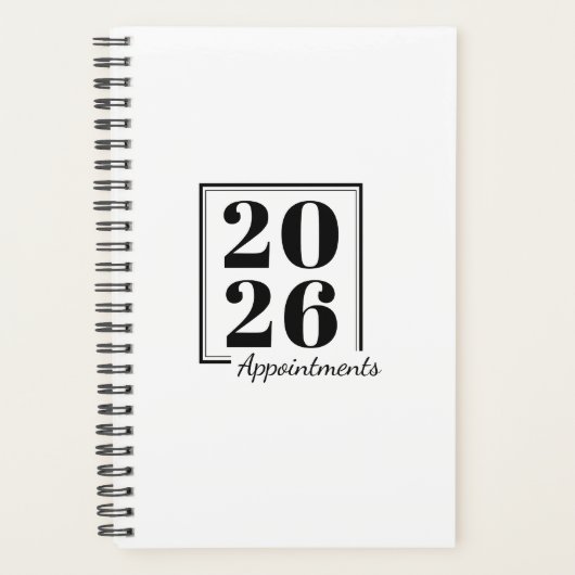 Benutzerdefiniertes Jahr, Text, Logo, Web-URL, Ern Planer (Vorderseite)