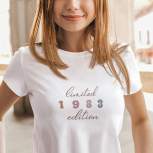 Benutzerdefiniertes Jahr Vintage 40. Geburtstag Li T-Shirt