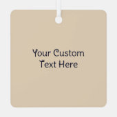 Benutzerdefiniertes japanisches Blumenmuster Ornament Aus Metall (Rückseite)