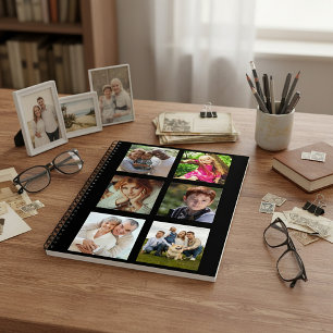 Benutzerdefiniertes Journal mit mehreren Fotos Notizblock