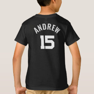 Benutzerdefiniertes Jugend-Sportteam mit Spielernu T-Shirt