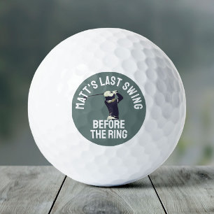 Benutzerdefiniertes Junggesellenabschiedsgeschenk  Golfball