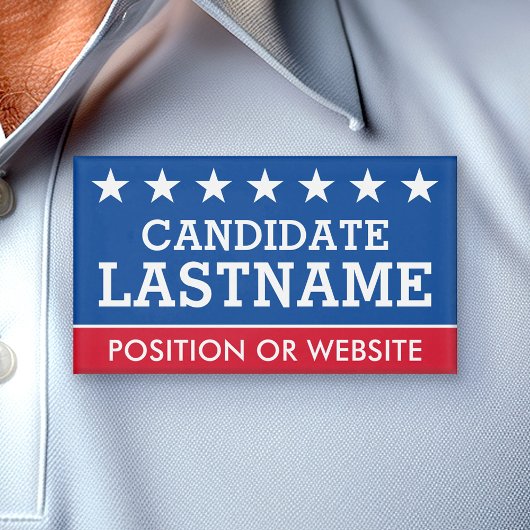 Benutzerdefiniertes Kampagnengetriebe mit Namen un Namenschild