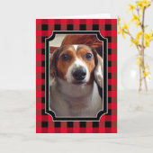 Benutzerdefiniertes Kariertes Bild Karte (Gelbe Blume)