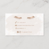 Benutzerdefiniertes Kartendesign | Nicht bearbeitb Visitenkarte (Rückseite)