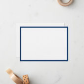 Benutzerdefiniertes Kartenlesepapier Mitteilungskarte (Vorderseite/Rückseite Beispiel)