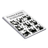 Benutzerdefiniertes Katzenmutter-Notizbuch – Lusti Notizblock (Rechte Seite)