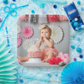 Benutzerdefiniertes Kindergeburtstag-Foto Pappteller (Party)