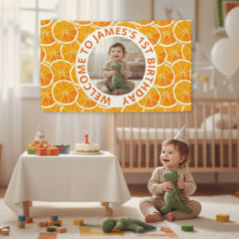 Benutzerdefiniertes Kindergeburtstagsbanner mit Fo Banner