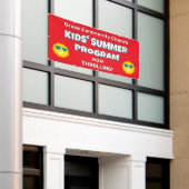 Benutzerdefiniertes Kirchensommerprogramm Sonnensc Banner (Äußeres Gebäude)