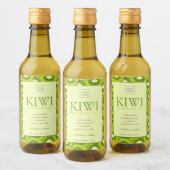 Benutzerdefiniertes Kiwi-Ätheröl-Label Weinetikett (Flaschen)
