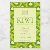 Benutzerdefiniertes Kiwi-Ätheröl-Label Weinetikett (Einzelnes Label)