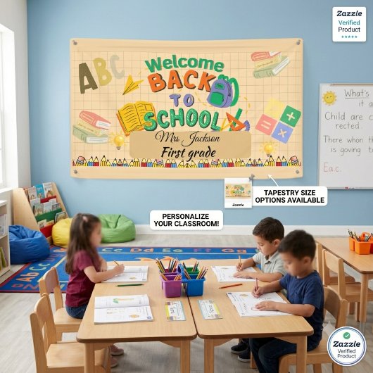 Benutzerdefiniertes Klassenzimmer-Lehrerbanner | H Banner