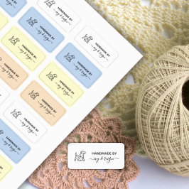 Benutzerdefiniertes Klebeetikett für Handwerker mi Etiketten