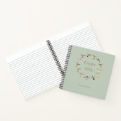 Benutzerdefiniertes Kolibris-Gartenjournal Notizblock (Innenseite)