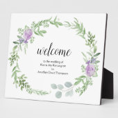 Benutzerdefiniertes kostenloses stehendes Begrüßun Fotoplatte (Seite)