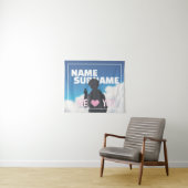 Benutzerdefiniertes Kpop-Idol-Support-Banner Ihr F Wandteppich (Beispiel (Horizontal))