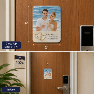 Benutzerdefiniertes Kreuzfahrt-Tür-Foto Personalis Magnet