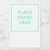 Benutzerdefiniertes Lebensmittel-Containerlabel (2 Lebensmitteletikett (Einzelnes Label)