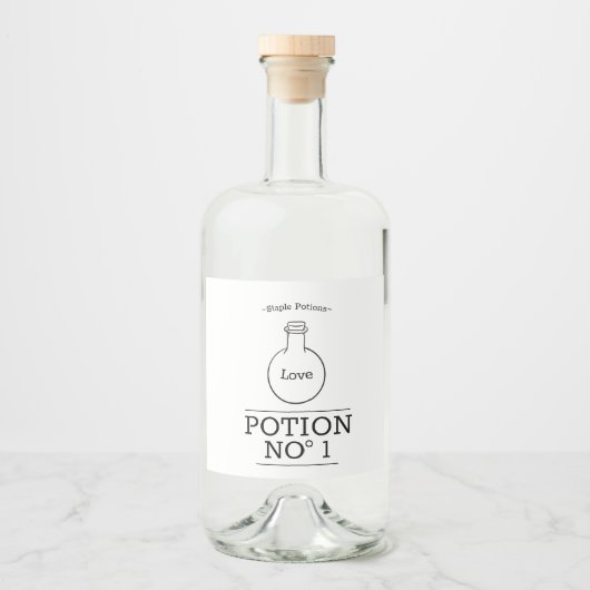 Benutzerdefiniertes Lebensmittel-Containerlabel (3 Alkoholflaschenetikett (Vorderseite)