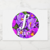 Benutzerdefiniertes Lebensmittelbehälter Lebensmitteletikett (Einzelnes Label)