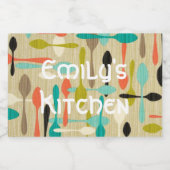 Benutzerdefiniertes Lebensmittelbehälter Lebensmitteletikett (Einzelnes Label)