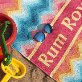 Benutzerdefiniertes, lebhaftes Strandtuch - Benutz