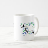 Benutzerdefiniertes Lehrerdisign Kaffeetasse (VorderseiteRechts)