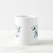 Benutzerdefiniertes Lehrerdisign Kaffeetasse (Mittel)
