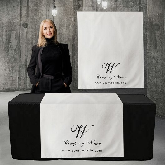 Benutzerdefiniertes Leinen-Geschäft Tischläufer Ba Wandteppich