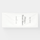 Benutzerdefiniertes Leinen-Hochzeitsschild, Stoff- Banner (Horizontal)