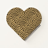 Benutzerdefiniertes Leopard-Druckmuster Notizblock (Rückseite)