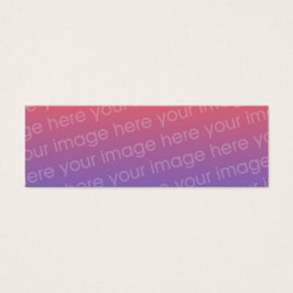 Benutzerdefiniertes Lesezeichen mit doppeltem Foto