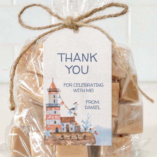 Benutzerdefiniertes Leuchtturm Geschenkanhänger