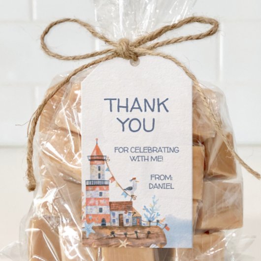 Benutzerdefiniertes Leuchtturm Geschenkanhänger