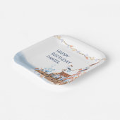 Benutzerdefiniertes Leuchtturm Pappteller (Gewinkelt)