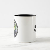 Benutzerdefiniertes LGBTQ Hexy-Erholung-Meilenstei Zweifarbige Tasse (Mittel)