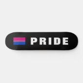 Benutzerdefiniertes LGBTQ-Rainbow Bisexuelles Prie Skateboard (Horizontal)