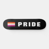 Benutzerdefiniertes LGBTQ-Rainbow Lesbian-Strichfe Skateboard (Horizontal)