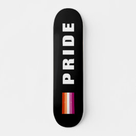 Benutzerdefiniertes LGBTQ-Rainbow Lesbian-Strichfe Skateboard