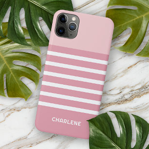 Benutzerdefiniertes Licht Dusty Rose Blush Pink St Case-Mate iPhone Hülle