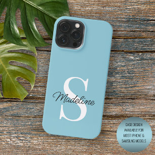 Benutzerdefiniertes Licht Teal Seafoam Ozean Blau Case-Mate iPhone Hülle
