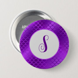 Benutzerdefiniertes lila Mermaid-Schema Button