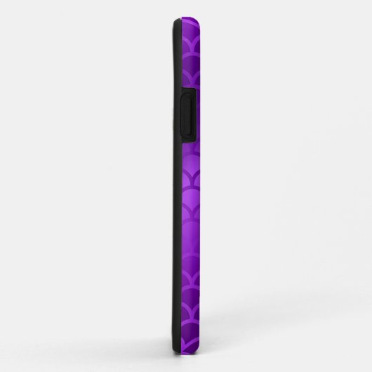 Benutzerdefiniertes lila Mermaid-Schema Case-Mate iPhone Hülle (Hinten/Rechts)