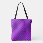 Benutzerdefiniertes lila Mermaid-Schema Tasche (Rückseite)