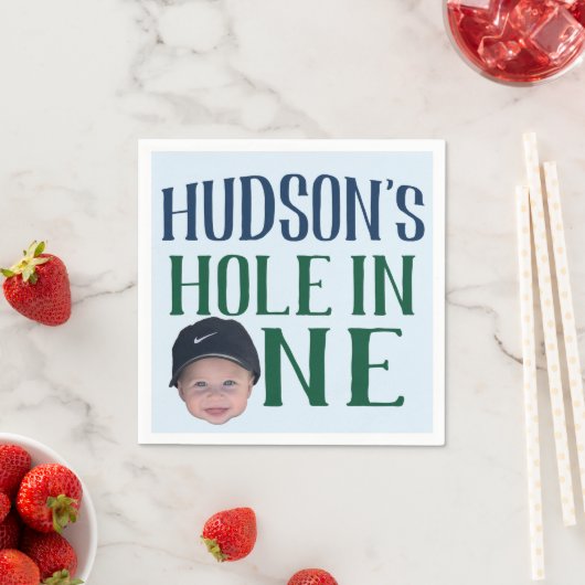 Benutzerdefiniertes Loch in einem Serviette (Beispiel)